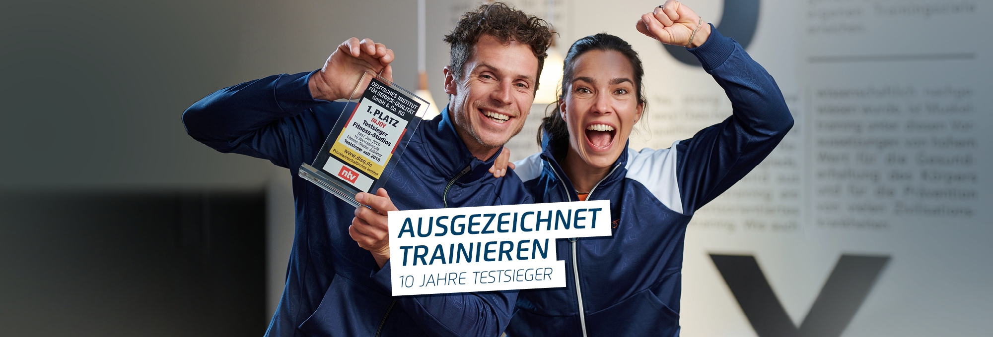 Betreutes Muskeltraining: INJOY Fitness in Uelzen